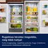 Kép 3/13 - Electrolux ENG8MD19S beépíthető alulfagyasztós hűtőszekrény Cooling360 NoFrost 188cm