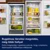 Kép 11/13 - Electrolux ENG8MD19S beépíthető alulfagyasztós hűtőszekrény Cooling360 NoFrost 188cm