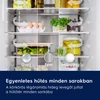 Kép 12/13 - Electrolux ENG8MD19S beépíthető alulfagyasztós hűtőszekrény Cooling360 NoFrost 188cm