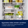 Kép 5/6 - Electrolux ENA7CD18S beépíthető alulfagyasztós hűtőszekrény TwinTech NoFrost 178cm