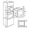 Kép 6/6 - Electrolux LMS4253TBK beépíthető mikrohullámú sütő grilles fekete 38cm