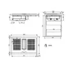 Kép 2/3 - Falmec QUANTUM EASY indukciós kerámialap beépített elszívóval