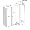 Kép 2/11 - GORENJE RI517E62WF  Beépíthető egyajtós hűtőszekrény