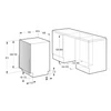 Kép 6/6 - Gorenje GV541D10 Beépíthető keskeny mosogatógép 45 cm