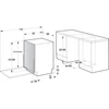 Kép 8/14 - Gorenje GV663B65 teljesen beépíthető mosogatógép 60cm