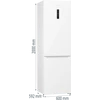 Kép 10/17 - Gorenje NRK620DA2W4 alulfagyasztós kombinált hűtőszekrény