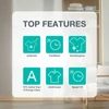 Kép 4/13 - GORENJE WG2PS72A12 Szabadonálló elöltöltős keskeny mosógép 7kg
