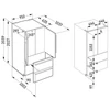 Kép 9/9 - Liebherr CBNste 8872 BioFresh NoFrost francia ajtós szabadonálló hűtő nemesacél 203x91x62cm