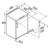 Kép 5/5 - Liebherr FNd 1624 Plus fagyasztószekrény fehér NoFrost 93L 85x60x61cm