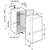 Kép 6/6 - Liebherr IKGS 51Vd02 Pure beépíthető alulfagyasztós hűtő SmartFrost 178cm