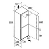 Kép 7/7 - Liebherr CNbdd 7723 Plus NoFrost alulfagyasztós fekete hűtő 202x75x68cm
