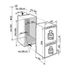 Kép 5/6 - Liebherr ICBNc 7623 Plus beépíthető alulfagyasztós hűtő BioFresh funkcióval 194x71cm