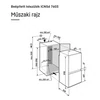 Kép 5/5 - Liebherr ICNSd 7603 Pure beépíthető alulfagyasztós hűtő EasyFresh funkcióval 194x71cm