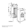 Kép 5/5 - Liebherr IRBci 5620 Plus beépíthető egyajtós hűtő BioFresh funkcióval 194x56cm