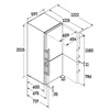Kép 9/9 - Liebherr CBNdgc 5733 Plus BioFresh NoFrost alulfagyasztós hűtő DarkGrey 202x60x68cm