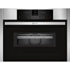 Kép 2/9 - Neff C15MR02N0 Line beépíthető kompakt sütő mikrohullámmal 45cm