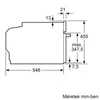 Kép 7/9 - Neff C15MR02N0 Line beépíthető kompakt sütő mikrohullámmal 45cm