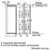 Kép 9/12 - Neff KI6873FE0 beépíthető alulfagyasztós hűtő 178cm 209+61L