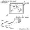 Kép 9/9 - Neff T27CS59S0 beépíthető gáz főzőlap edzett üveg fekete 75cm