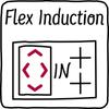 Kép 7/13 - Neff T69TTX4L0 indukciós lap Twist Pad 3 Flex zóna Home Connect páraelszívó vezérlés 90cm Line