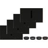 Kép 1/22 - Neff V68YYX4B0 indukciós főzőlap beépített elszívóval Flex Design Matt Black 80cm Collection