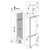 Kép 8/9 - Whirlpool WHC20 T352 Total No Frost beépíthető hűtőszekrény