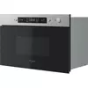 Kép 2/8 - Whirlpool MBNA910X beépíthető mikrohullámú sütő inox 22L 38cm