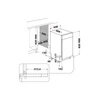Kép 7/8 - Whirlpool WH6UC11BS7A0X Beépíthető mosogatógép