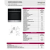 Kép 10/10 - Whirlpool WOI5S8HM1SXA Beépíthető sütő