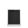 Kép 1/7 - Whirlpool W7U HS61BS  pult alá építhető mosogatógép Black Stain előlappal