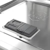 Kép 4/7 - Whirlpool W7U HS61BS  pult alá építhető mosogatógép Black Stain előlappal