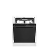 Kép 2/7 - Whirlpool W7U HS61BS  pult alá építhető mosogatógép Black Stain előlappal