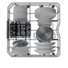 Kép 7/10 - Whirlpool WH4IFB14BN6S  Beépíthető mosogatógép