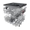 Kép 9/10 - Whirlpool WH4IFB14BN6S  Beépíthető mosogatógép