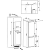 Kép 2/2 - WHIRLPOOL Beépíthető Kombinált Hűtőszekrény ART 6711/A++ SF