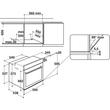 WHIRLPOOL BEÉPÍTHETŐ SÜTŐ W11 OM14MS2H WHIRLPOOL BEÉPÍTHETŐ SÜTŐ W11 OM14MS2H