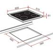 TEKA SPACE IZF 6420 Beépíthető Indukciós Főzőlap TEKA SPACE IZF 6420 Beépíthető Indukciós Főzőlap