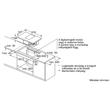 BOSCH PXX875D34E Beépíthető Indukciós Főzőlap Páraelszívóval BOSCH PXX875D34E Beépíthető Indukciós Főzőlap Páraelszívóval