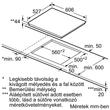 BOSCH PKM675DP1D Beépíthető Üvegkerámia Főzőlap BOSCH PKM675DP1D Beépíthető Üvegkerámia Főzőlap