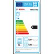 Bosch HBA5577S0 Beépíthető Elektromos Sütő Serie6 Bosch HBA5577S0 Beépíthető Elektromos Sütő Serie6