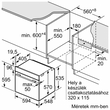 Bosch HBG5780S0 Beépíthető Elektromos Sütő Serie6 Bosch HBG5780S0 Beépíthető Elektromos Sütő Serie6