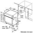 BOSCH SMI68MS02E Beépíthető Mosogatógép BOSCH SMI68MS02E Beépíthető Mosogatógép