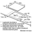 BOSCH PIN651F27E Beépíthető indukciós főzőlap BOSCH PIN651F27E Beépíthető indukciós főzőlap