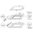 WHIRLPOOL SMO 658C/BT/IXL Beépíthető Indukciós Kerámialap WHIRLPOOL SMO 658C/BT/IXL Beépíthető Indukciós Kerámialap