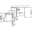 Whirlpool WBC 3B19 B Beépíthető Mosogatógép Whirlpool WBC 3B19 B Beépíthető Mosogatógép