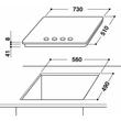 Whirlpool AKT6414NB Gázfőzőlap Whirlpool AKT6414NB Gázfőzőlap