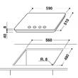 Whirlpool GOR6416NB Gázfőzőlap Whirlpool GOR6416NB Gázfőzőlap