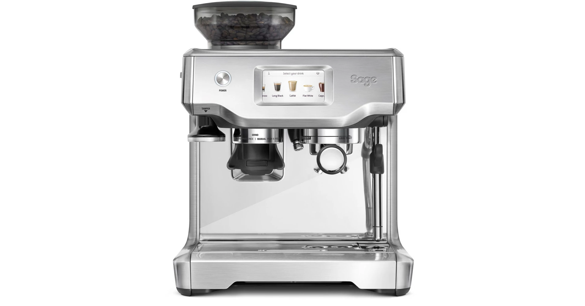 Sage SES880BSS The Barista Touch™ karos eszpresszó kávéfőző
