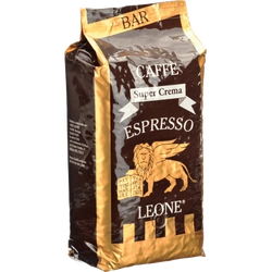 Caffe Leone Super Crema eszpresszó kávébab 1kg 00461642