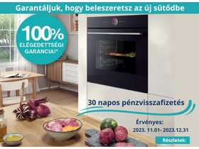 Garantáljuk, hogy beleszeretsz az új Bosch sütődbe.